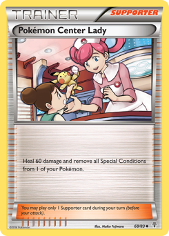 Pokémon Center Lady — Generations 68/83