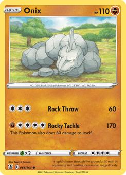 Onix — Battle Styles 68/163