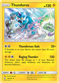Thundurus — Unified Minds 68/236