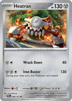 Heatran — Prismatic Evolutions 68/131
