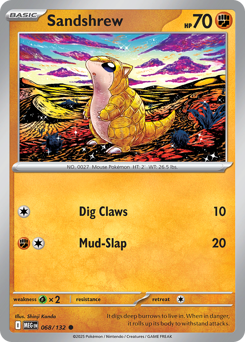 Sandshrew — Mega Evolution 68/132