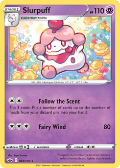 Slurpuff — Chilling Reign 68/198
