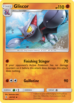 Gliscor — Guardians Rising 68/145