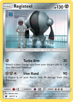 Registeel — Crimson Invasion 68/111