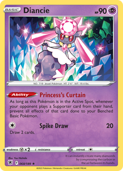 Diancie — Astral Radiance 68/189