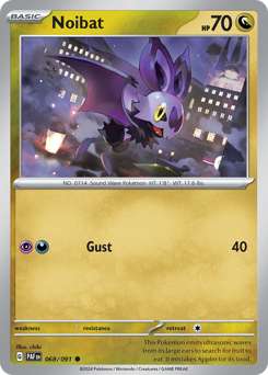 Noibat — Paldean Fates 68/91