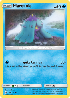 Mareanie — Lost Thunder 68/214