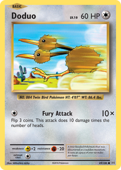 Doduo — Evolutions 69/108