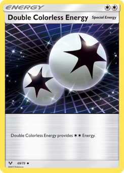 Double Colorless Energy — Shining Legends 69/73