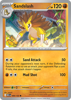 Sandslash — Mega Evolution 69/132
