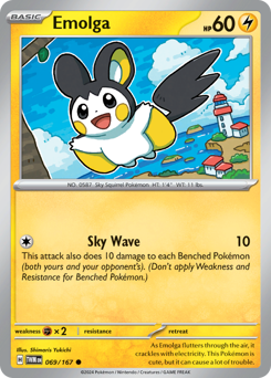 Emolga — Twilight Masquerade 69/167