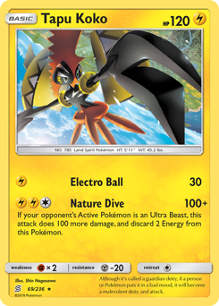 Tapu Koko — Unified Minds 69/236