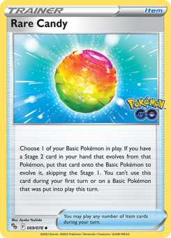 Rare Candy — Pokémon GO 69/78