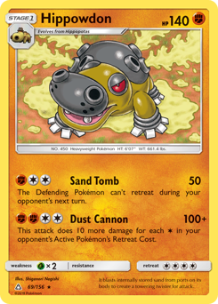 Hippowdon — Ultra Prism 69/156