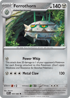 Ferrothorn — White Flare 69/86