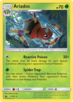 Ariados — Celestial Storm 6/168