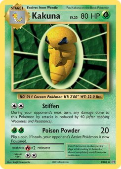 Kakuna — Evolutions 6/108