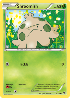 Shroomish — Furious Fists 6/111