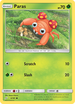 Paras — Team Up 6/181
