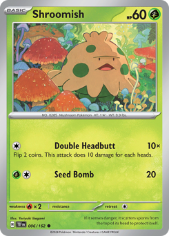 Shroomish — Temporal Forces 6/162