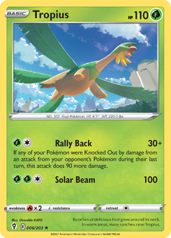 Tropius — Evolving Skies 6/203