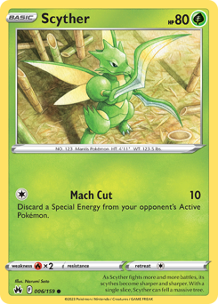 Scyther — Crown Zenith 6/159