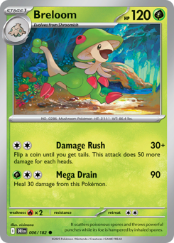 Breloom — Destined Rivals 6/182