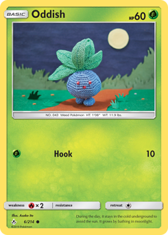 Oddish — Unbroken Bonds 6/214