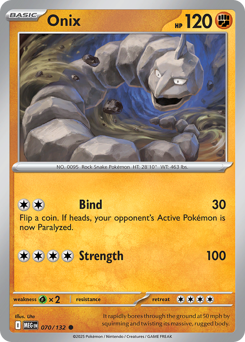Onix — Mega Evolution 70/132