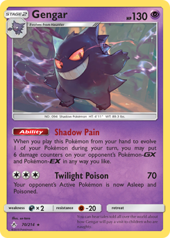 Gengar — Unbroken Bonds 70/214