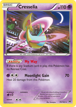 Cresselia — BREAKthrough 70/162