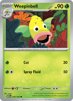 Weepinbell — 151 70/165