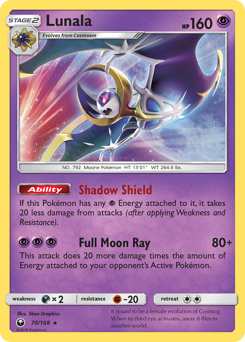 Lunala — Celestial Storm 70/168