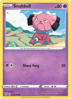 Snubbull — Darkness Ablaze 70/189