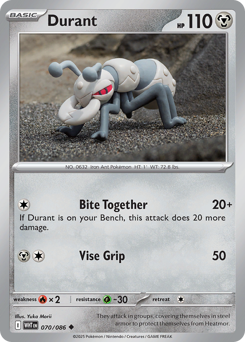 Durant — White Flare 70/86
