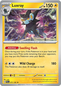 Luxray — Paldea Evolved 71/193