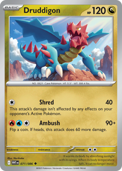Druddigon — White Flare 71/86
