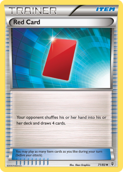 Red Card — Generations 71/83