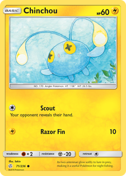 Chinchou — Cosmic Eclipse 71/236