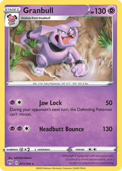 Granbull — Darkness Ablaze 71/189