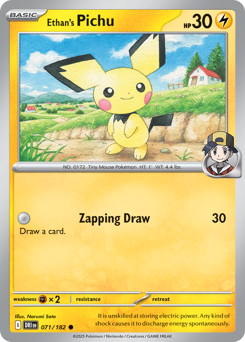 Ethan's Pichu — Destined Rivals 71/182