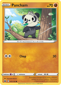 Pancham — Crown Zenith 72/159