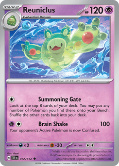 Reuniclus — Temporal Forces 72/162