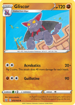 Gliscor — Battle Styles 72/163
