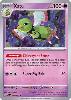 Xatu — Paradox Rift 72/182