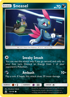 Sneasel — Ultra Prism 73/156