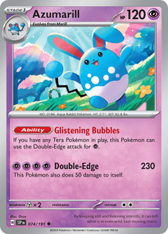 Azumarill — Surging Sparks 74/191