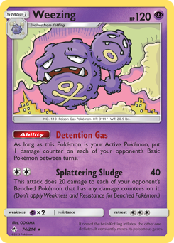 Weezing — Unbroken Bonds 74/214