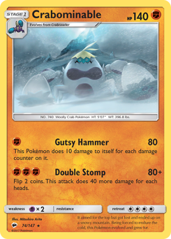 Crabominable — Burning Shadows 74/147