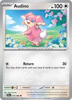 Audino — Black Bolt 74/86